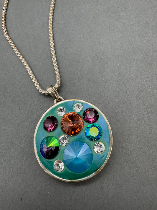 Reyne Bucholz-Swarovski Crystal Necklace