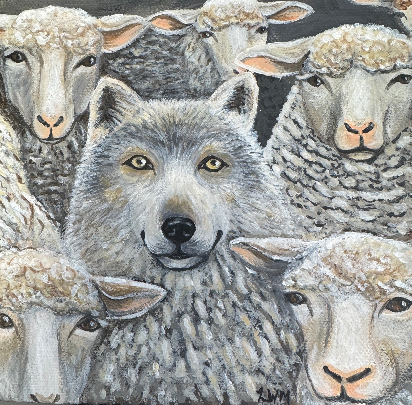 Lesley Munford- A Wolf in Sheep's Clothing