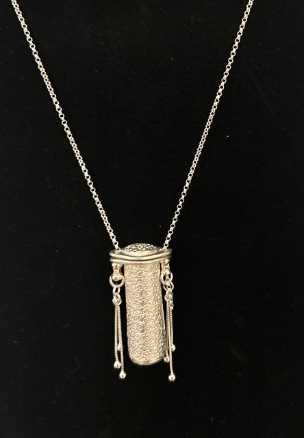 Joyce Pully- Silver Vessel Pendant