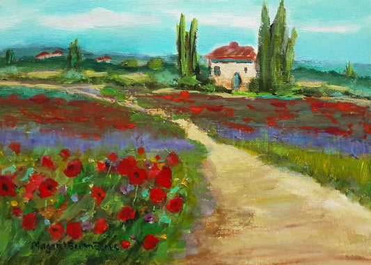 Margaret Benton-Jones - Red Carpet of Tuscany