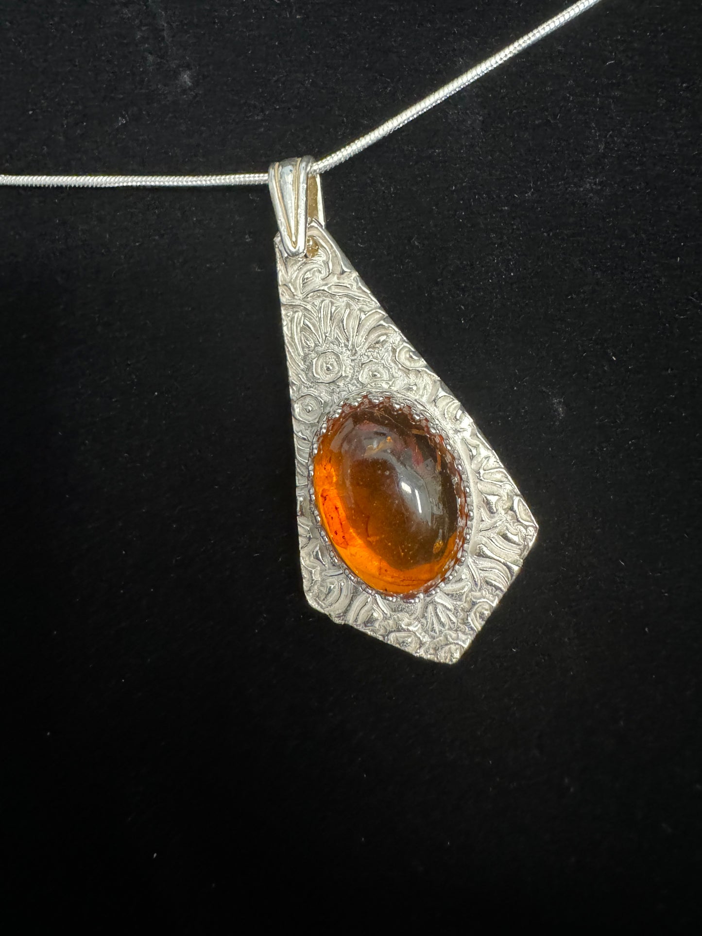 Joyce Pully-Amber Waves Pendant