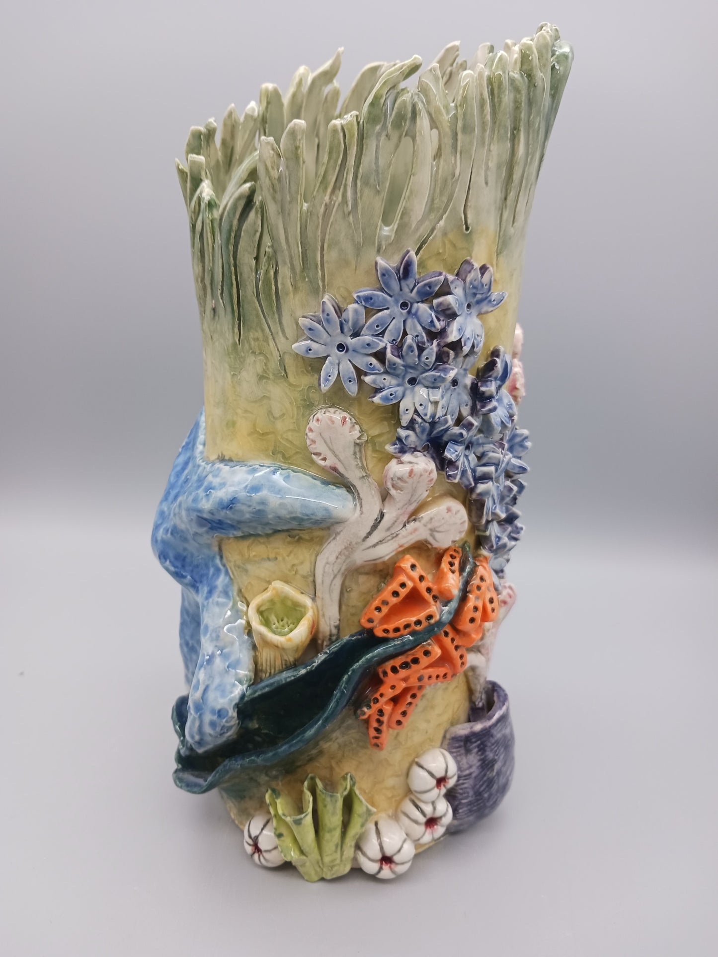 Peggy Shifflett-Coral Reef Vase