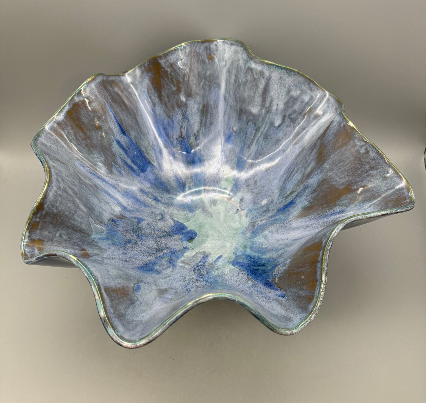 Peggy Shifflett- Big Blue Bowl