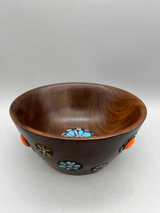 Collette Mann-Large Mosiac Bowl 1