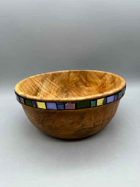 Collette Mann-Large Mosiac Bowl 2