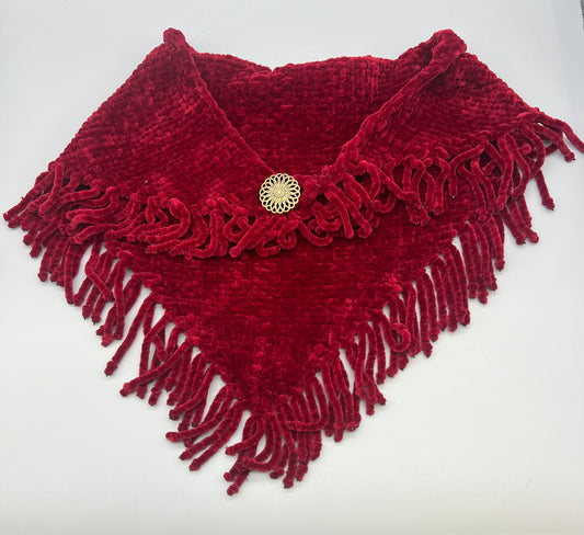 Joyce Pully- Cranberry Bog Scarf