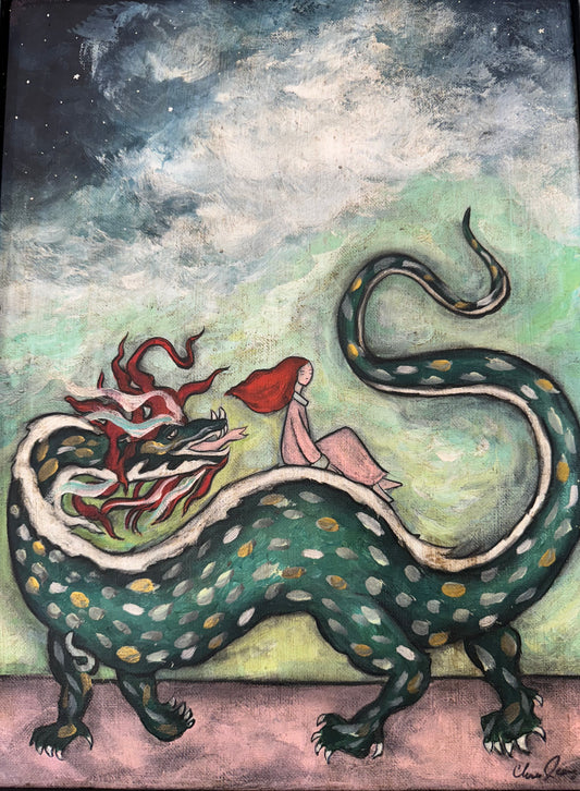 Chris Jeanguenat- A Girl and Her Dragon