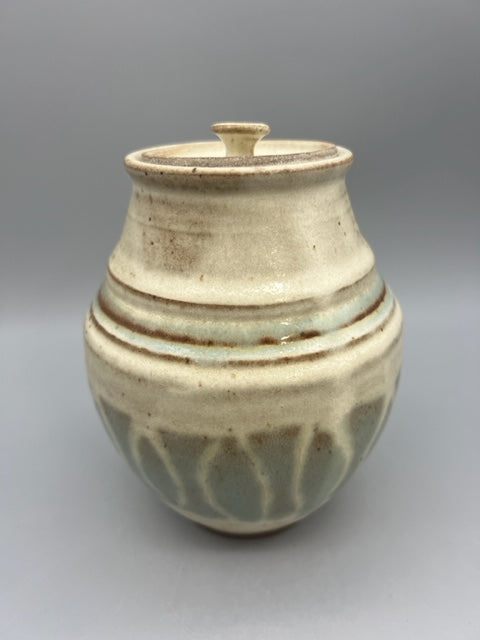 Wendy Jenson-Blue Lidded Jar