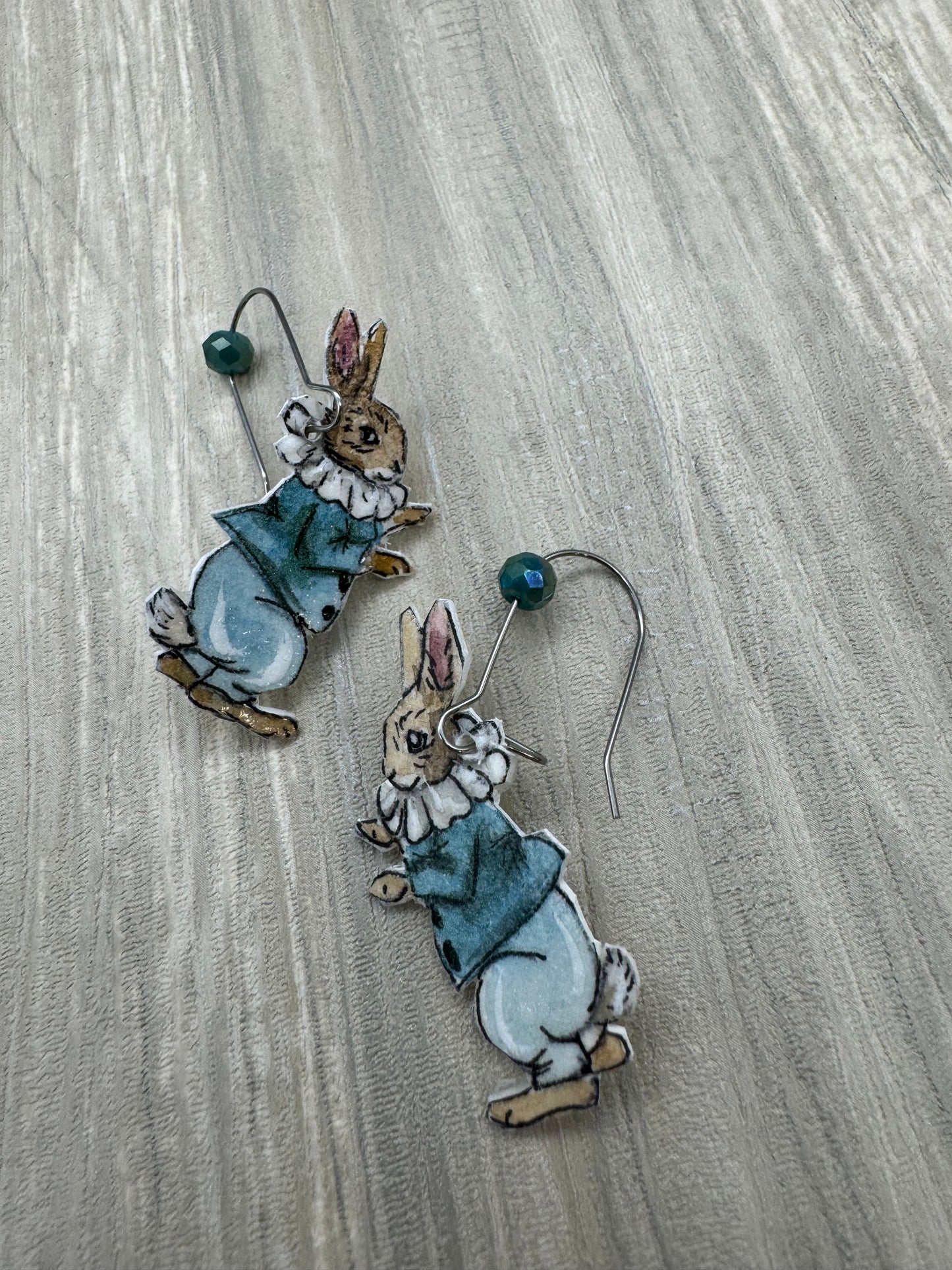 Jennifer Schroeder- Peter Rabbit Earrings