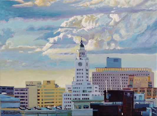 Bob Carlson- Old Inquirer Skyline (Old Inquirer Building, Philadelphia, PA)