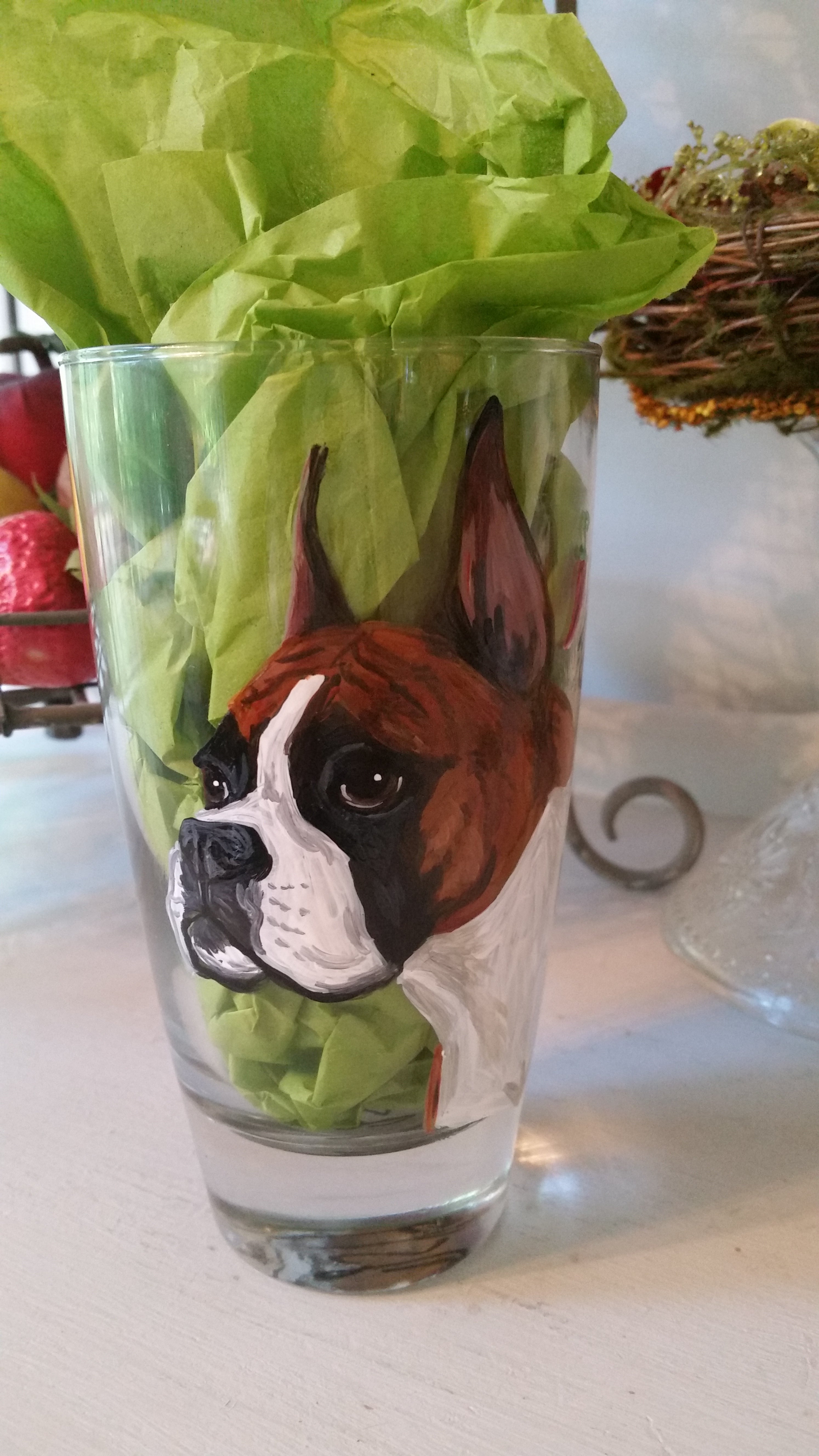 Custom Pet Beer Can Glass