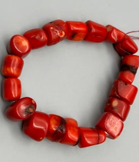 Liz Wallace - Red Coral Bracelet