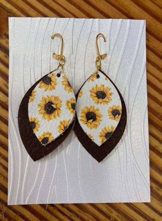 Lesley Atkinson - Sunflower Earrings